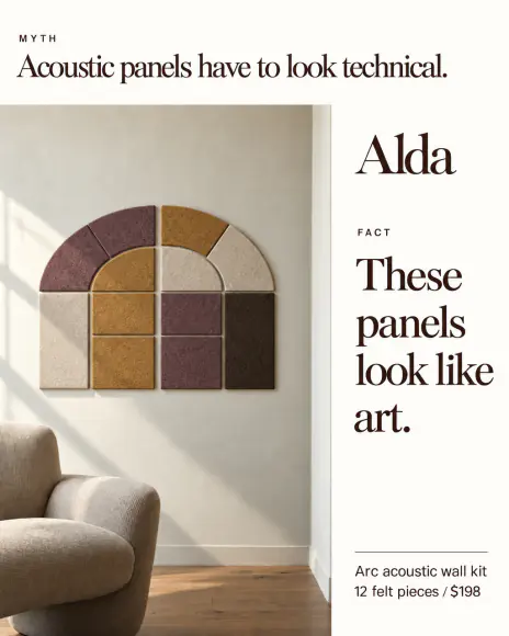 Example: Myth vs fact ad for Alda, a fictional brand